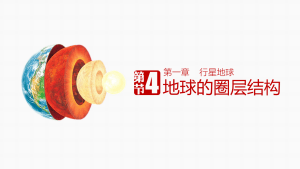 【教学课件】2003人教版1.4地球的圈层结构